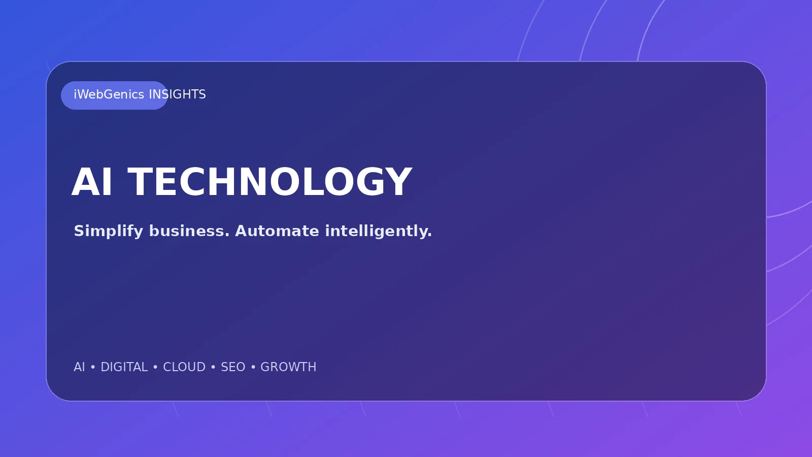 AI technology simplifying business operations by turning complex workflows into clear automated processes.