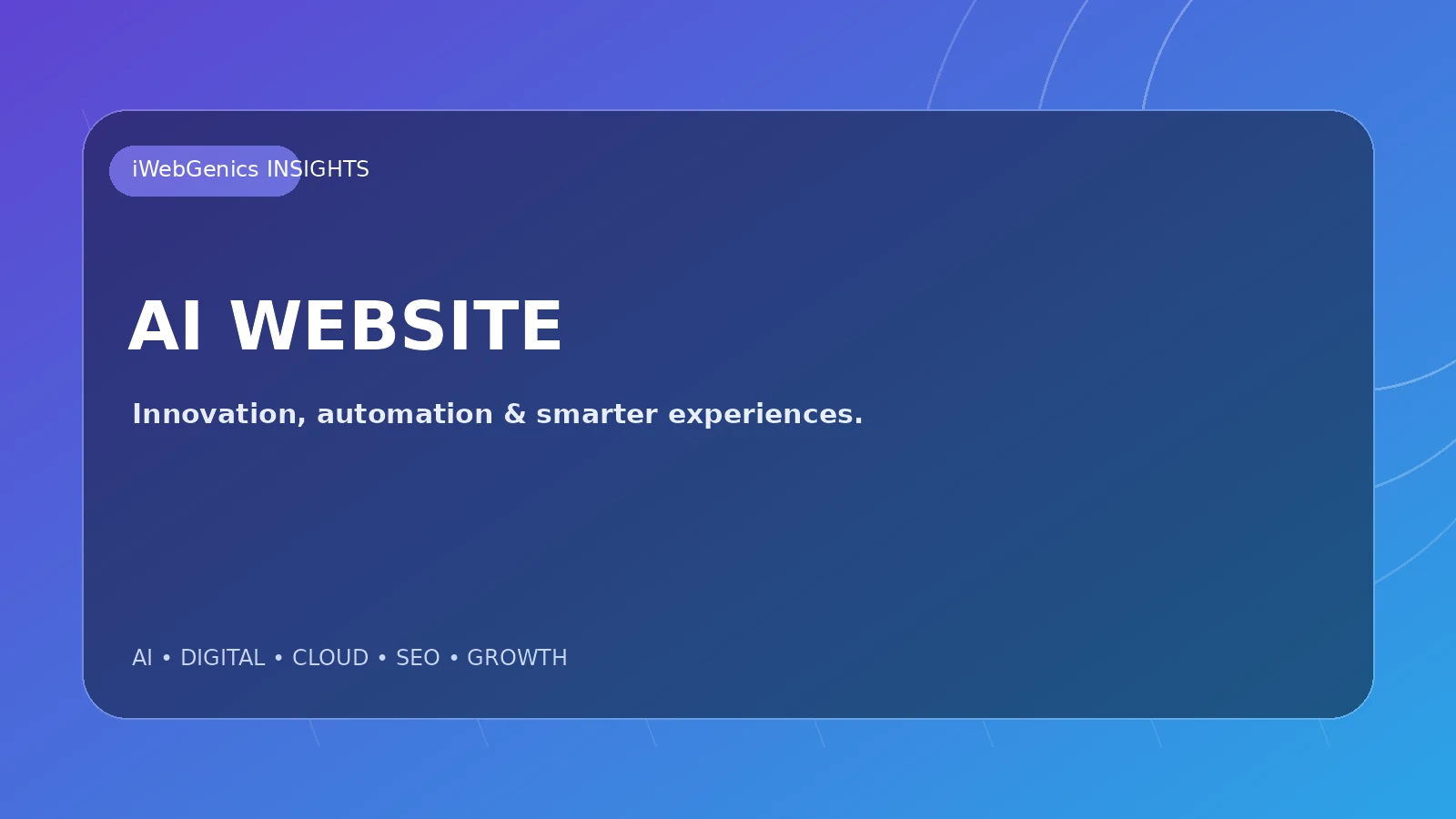 Developer using an AI website builder interface with live website preview, CSS and JavaScript code panels, and futuristic blue neon UI design on a desktop setup.
