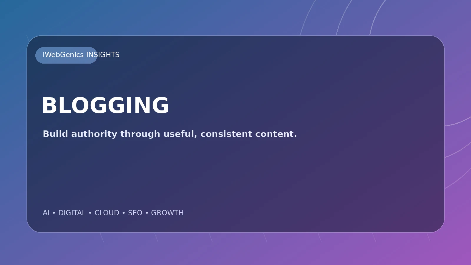 Blogging and content marketing illustration