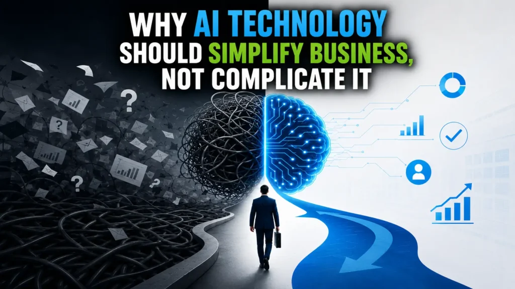 Why AI Technology Should Simplify Business, Not Complicate It
